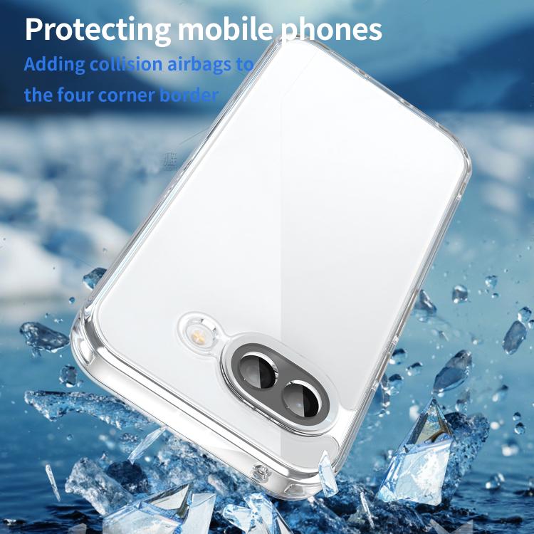 For Google Pixel 10a PC Hybrid TPU Airbag Shockproof Phone Case