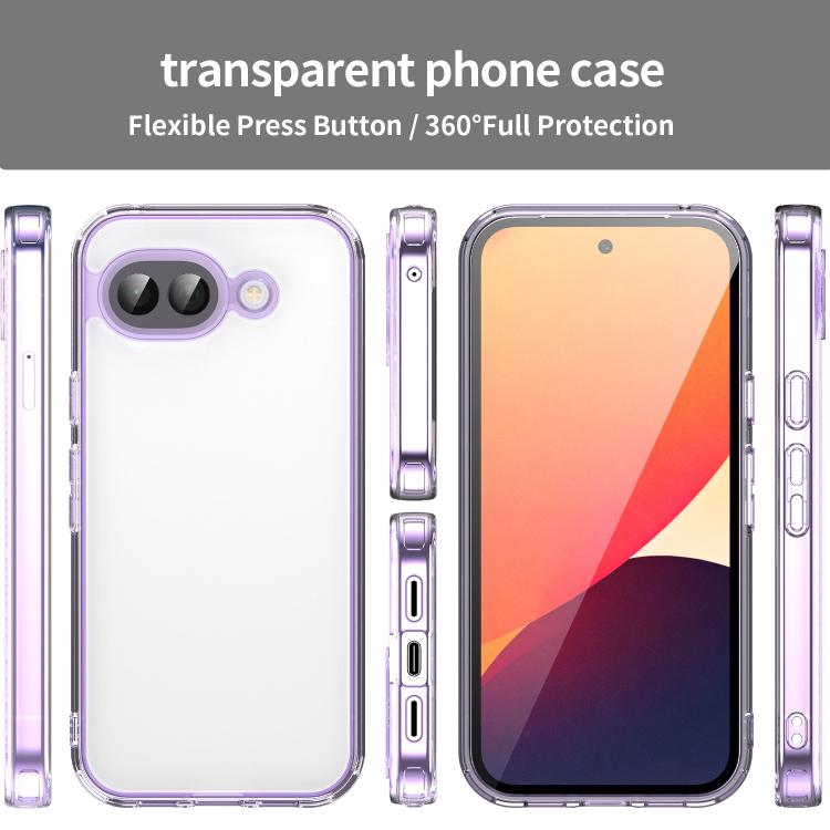 For Google Pixel 10a PC Hybrid TPU Airbag Shockproof Phone Case