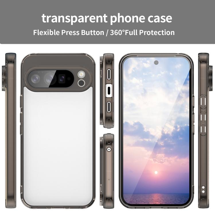 For Google Pixel 10 Pro XL PC Hybrid TPU Airbag Shockproof Phone Case