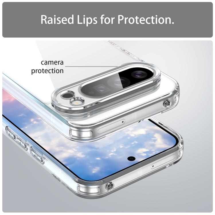 For Google Pixel 10 Pro XL PC Hybrid TPU Airbag Shockproof Phone Case