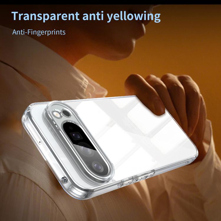 For Google Pixel 10 Pro XL PC Hybrid TPU Airbag Shockproof Phone Case