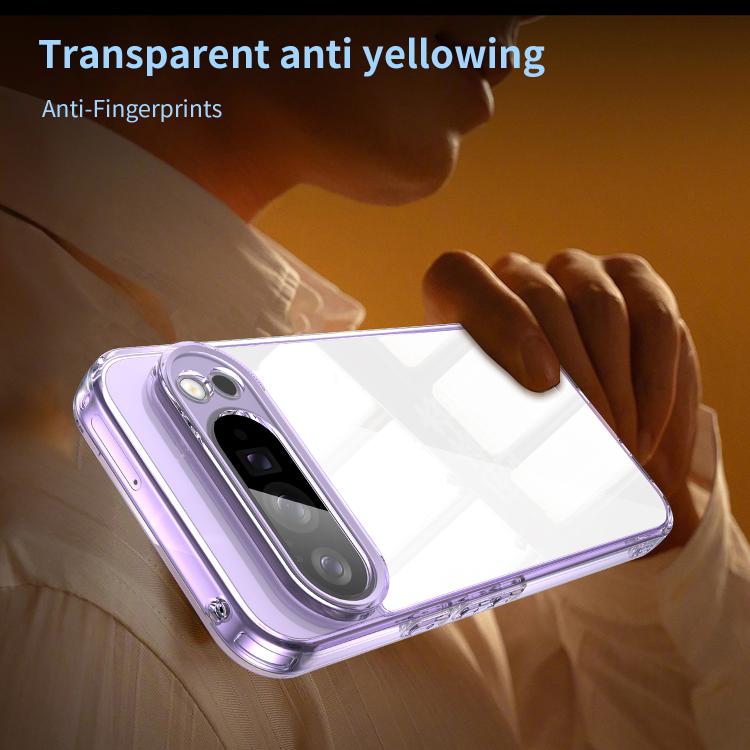 For Google Pixel 10 Pro XL PC Hybrid TPU Airbag Shockproof Phone Case