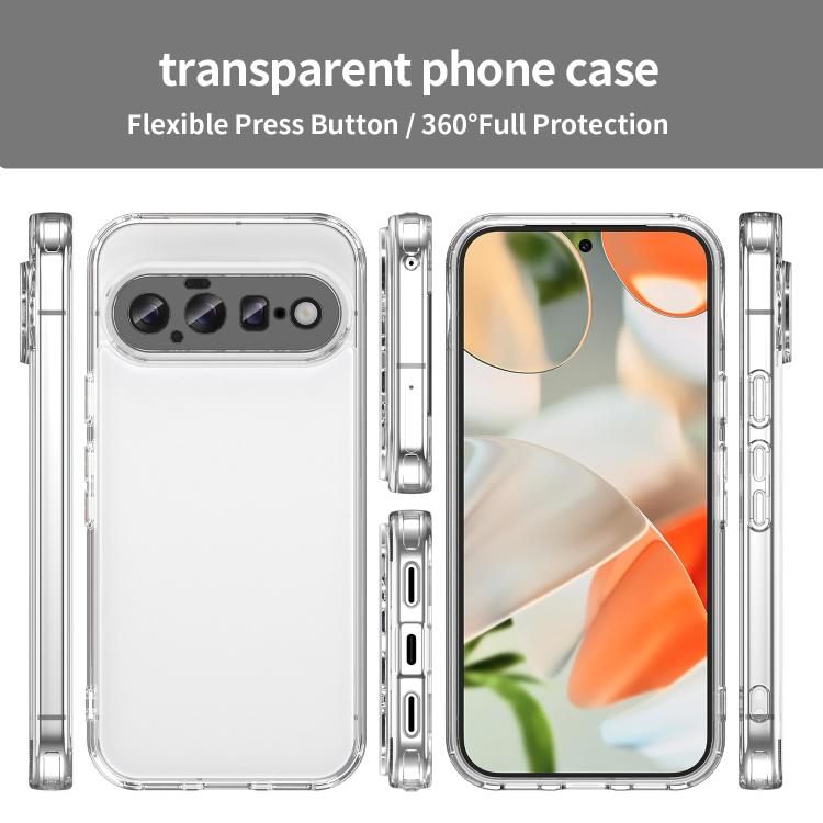For Google Pixel 11 PC Hybrid TPU Airbag Shockproof Phone Case