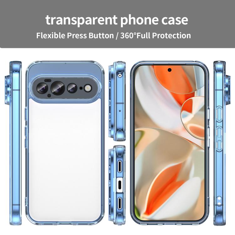 For Google Pixel 11 Pro XL PC Hybrid TPU Airbag Shockproof Phone Case