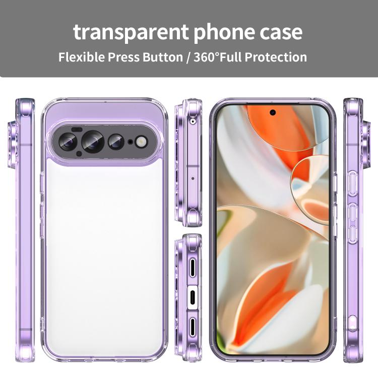 For Google Pixel 11 Pro XL PC Hybrid TPU Airbag Shockproof Phone Case