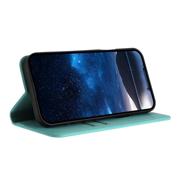 For Sharp Basio Active3 Strong Magnetic Frosted Flip Leather Phone Case