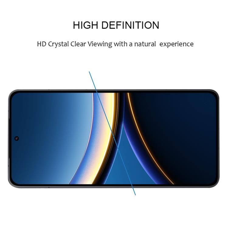 For Xiaomi Poco F7 25pcs 3D Curved Edge Full Screen Tempered Glass Film