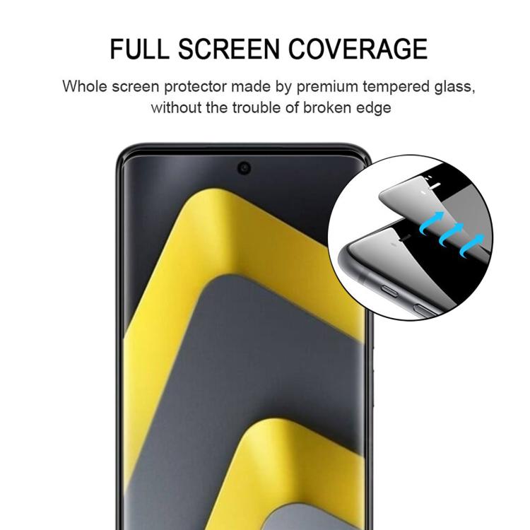 For Xiaomi Poco M8 5G 25pcs 3D Curved Edge Full Screen Tempered Glass Film