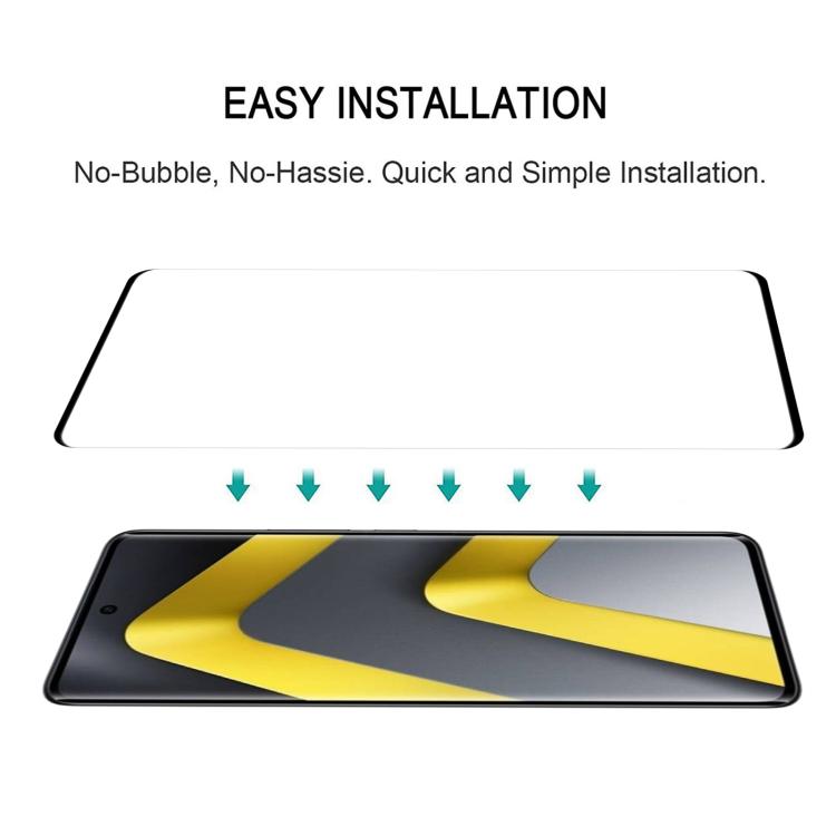 For Xiaomi Poco M8 Pro 5G 25pcs 3D Curved Edge Full Screen Tempered Glass Film
