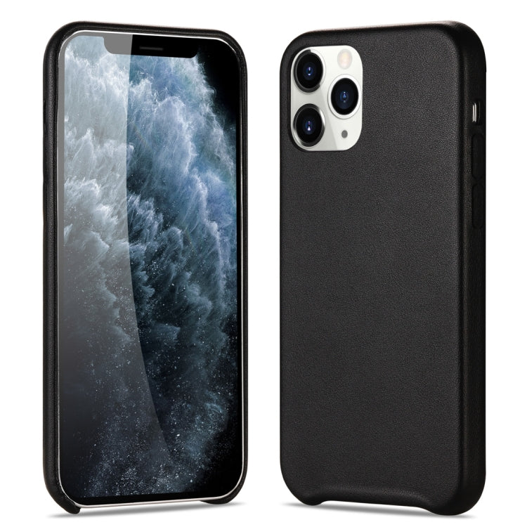 For iPhone 12 / 12 Pro Grain Leather Texture PU Protective Case