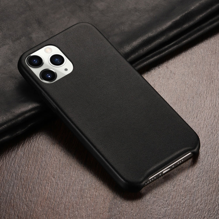 For iPhone 12 / 12 Pro Grain Leather Texture PU Protective Case