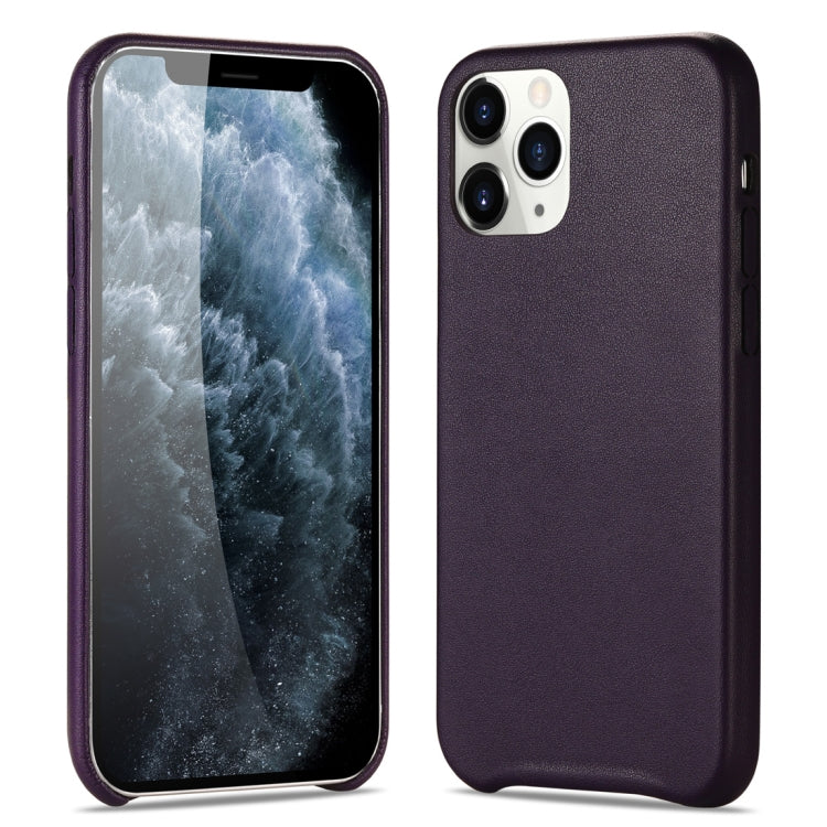 For iPhone 12 / 12 Pro Grain Leather Texture PU Protective Case