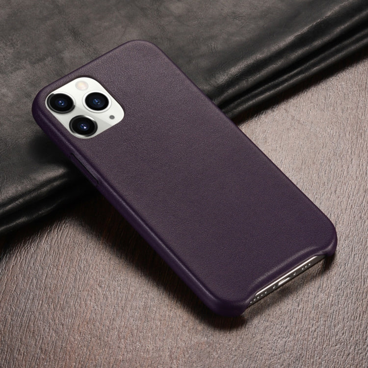 For iPhone 12 / 12 Pro Grain Leather Texture PU Protective Case