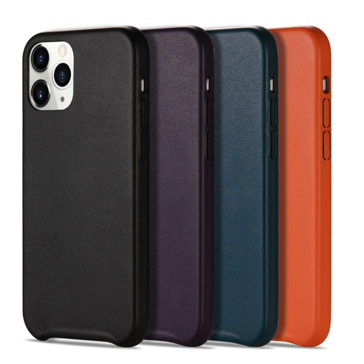 For iPhone 12 / 12 Pro Grain Leather Texture PU Protective Case