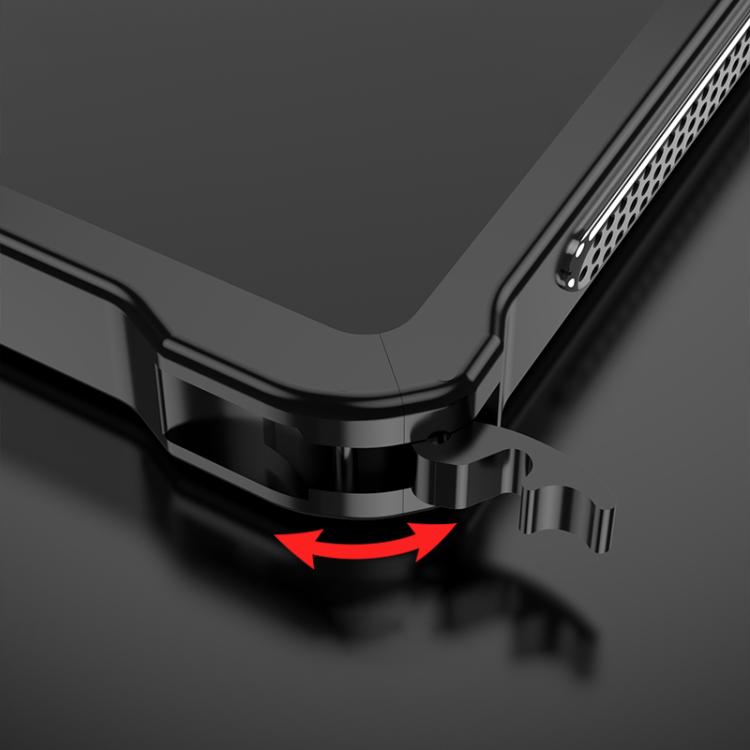 For ZTE nubia Z70 Ultra Metal Frame Heat Dissipation Phone Case with Camera Guard Ring