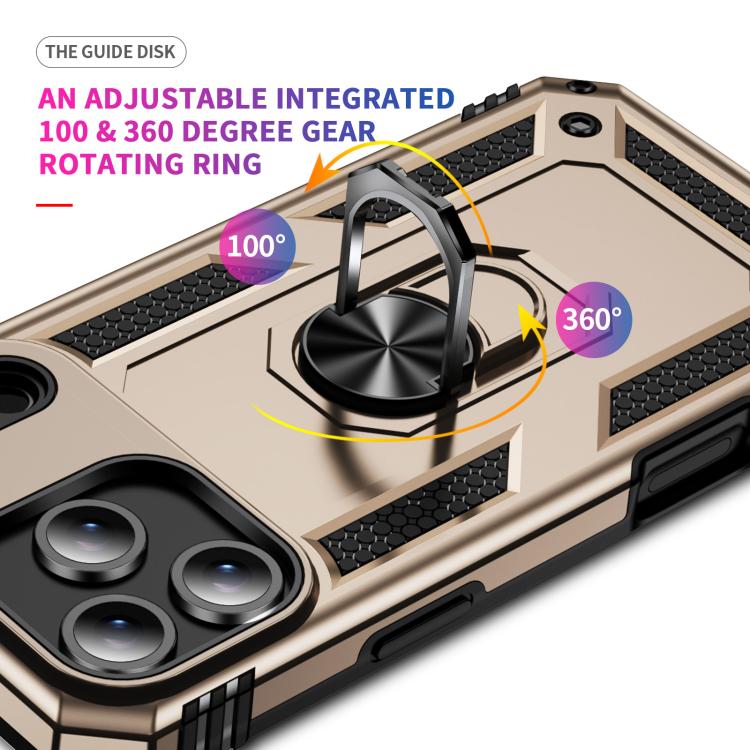 For iPhone Air Shockproof TPU Hybrid PC Phone Case with Holder