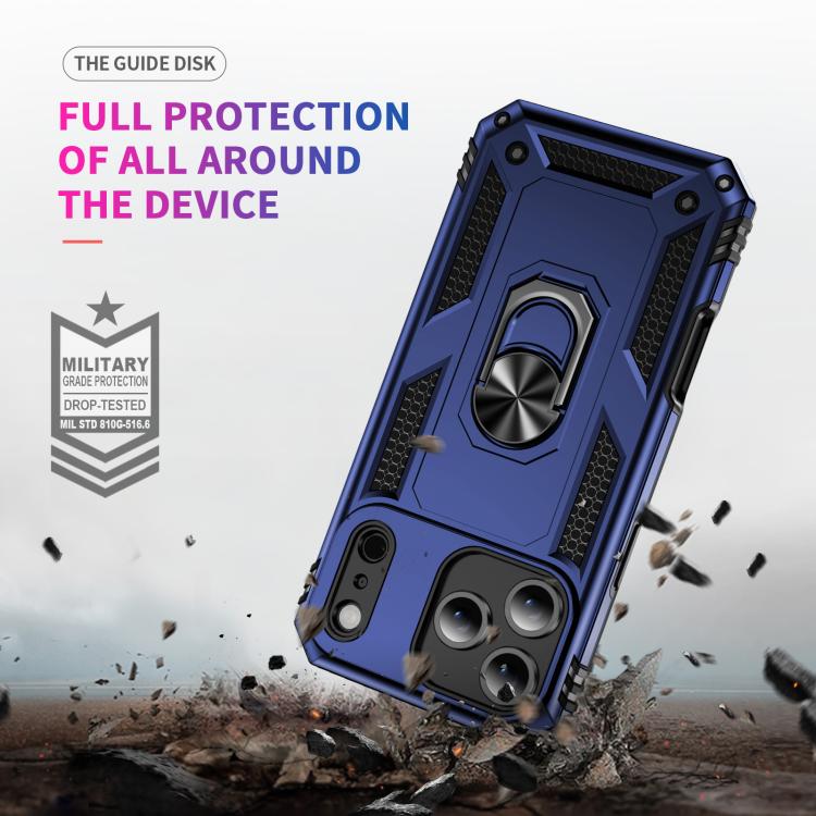 For iPhone Air Shockproof TPU Hybrid PC Phone Case with Holder