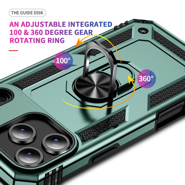 For iPhone Air Shockproof TPU Hybrid PC Phone Case with Holder