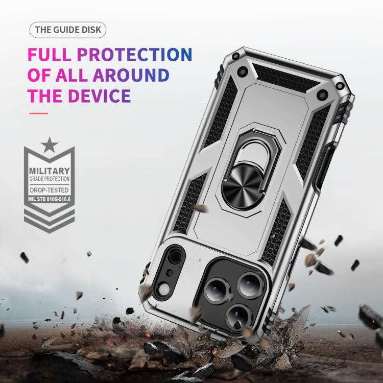 For iPhone Air Shockproof TPU Hybrid PC Phone Case with Holder