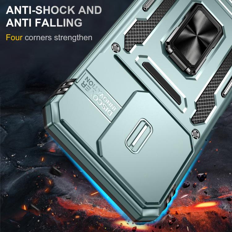 For Redmi 15C 5G / 4G Global 171mm Armor PC Hybrid TPU Camera Shield Phone Case
