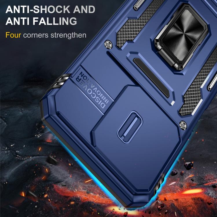 For Redmi 15C 5G / 4G Global 171mm Armor PC Hybrid TPU Camera Shield Phone Case