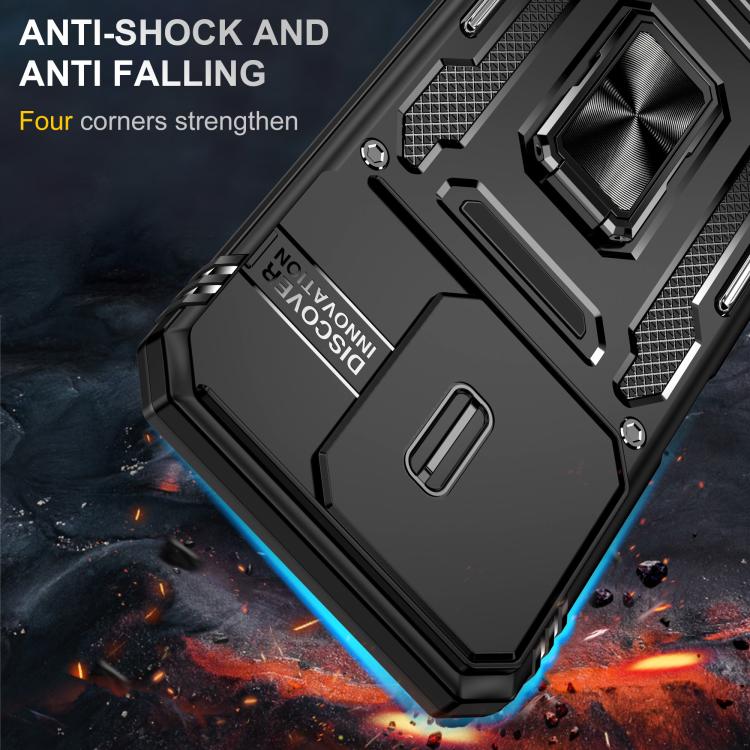 For Redmi 15C 5G / 4G Global 171mm Armor PC Hybrid TPU Camera Shield Phone Case