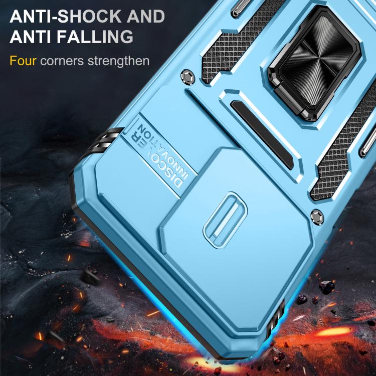 For Redmi 15C 5G / 4G Global 171mm Armor PC Hybrid TPU Camera Shield Phone Case