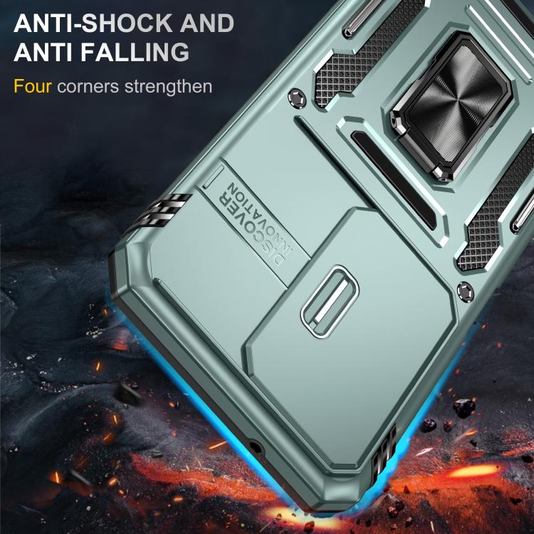 For Redmi 15 5G / 4G EU 171mm Armor PC Hybrid TPU Camera Shield Phone Case