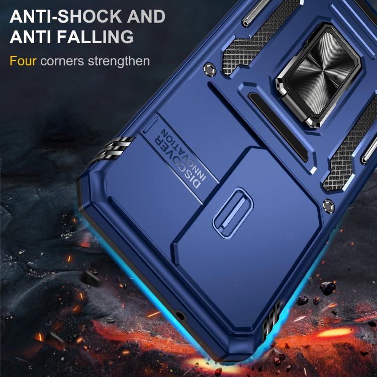 For Redmi 15 5G / 4G EU 171mm Armor PC Hybrid TPU Camera Shield Phone Case