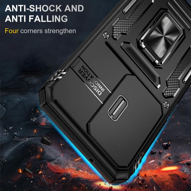 For Redmi 15 5G / 4G EU 171mm Armor PC Hybrid TPU Camera Shield Phone Case