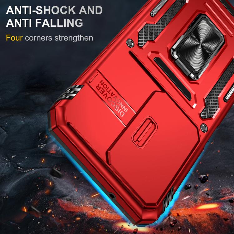 For Redmi 15 5G / 4G EU 171mm Armor PC Hybrid TPU Camera Shield Phone Case