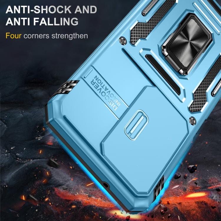 For Redmi 15 5G / 4G EU 171mm Armor PC Hybrid TPU Camera Shield Phone Case