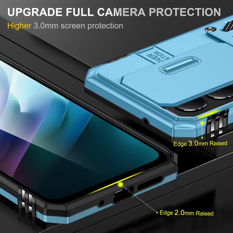 For Redmi 15 5G / 4G EU 171mm Armor PC Hybrid TPU Camera Shield Phone Case