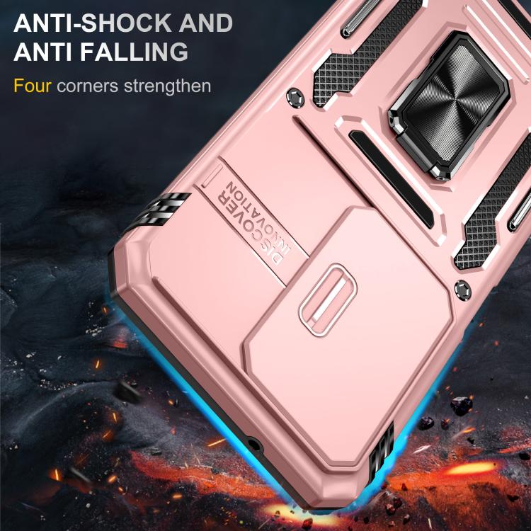 For Redmi 15 5G / 4G EU 171mm Armor PC Hybrid TPU Camera Shield Phone Case
