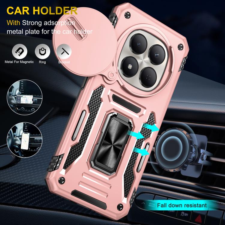 For Redmi Note 15 Global 4G / 5G 164mm Armor PC Hybrid TPU Camera Shield Phone Case