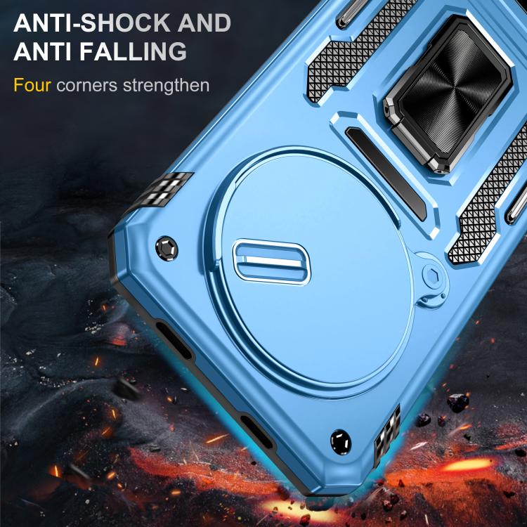 For Redmi Note 15 Pro 5G Global 163.6mm Armor PC Hybrid TPU Camera Shield Phone Case