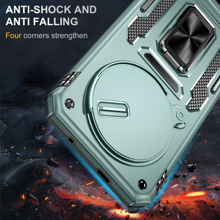 For Redmi Note 15 Pro+ 5G Global 163.3mm Armor PC Hybrid TPU Camera Shield Phone Case