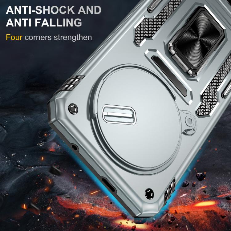For Redmi Note 15 Pro+ 5G Global 163.3mm Armor PC Hybrid TPU Camera Shield Phone Case