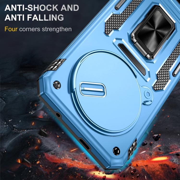 For Redmi Note 15 Pro+ 5G Global 163.3mm Armor PC Hybrid TPU Camera Shield Phone Case