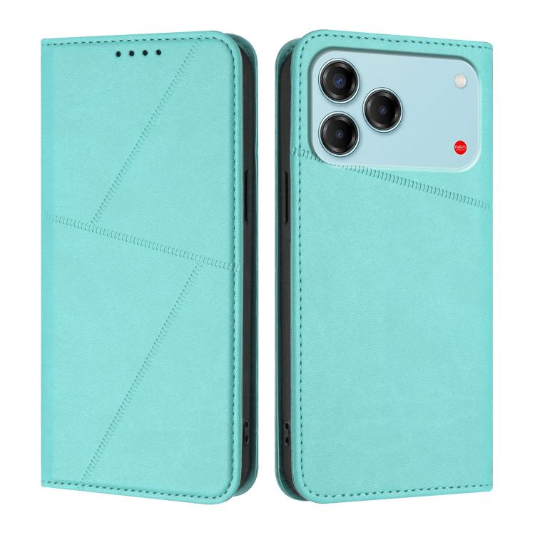 For ZTE Blade V80 Vita Strong Magnetic Frosted Flip Leather Phone Case