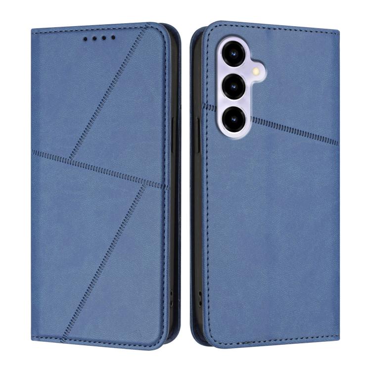 For ZTE nubia V80 Max Strong Magnetic Frosted Flip Leather Phone Case