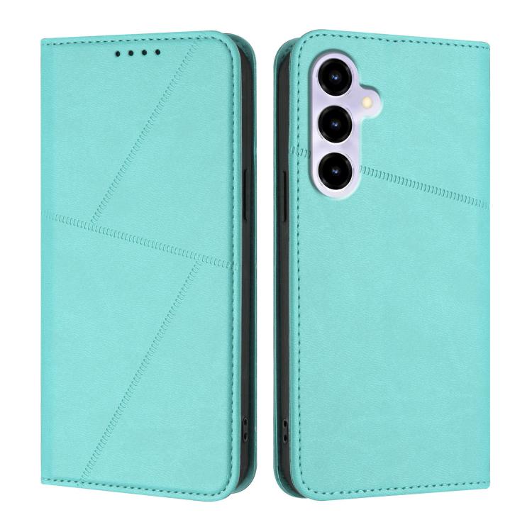 For ZTE nubia V80 Max Strong Magnetic Frosted Flip Leather Phone Case