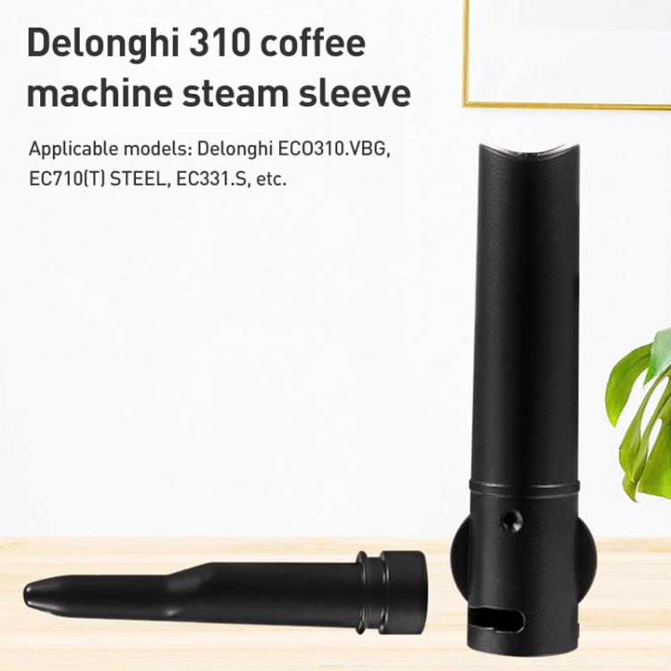 For Delonghi 310 Coffee Machine Steam Pipe Food Grade Plastic Steam Nozzle, Specification:Inner Tube - Black