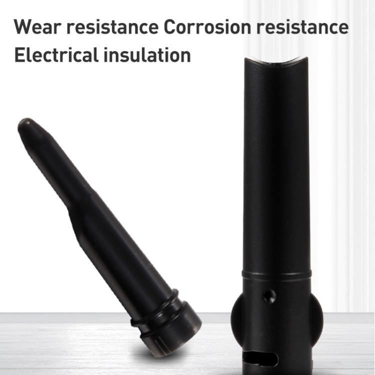 For Delonghi 310 Coffee Machine Steam Pipe Food Grade Plastic Steam Nozzle, Specification:2 in 1 Set - Black