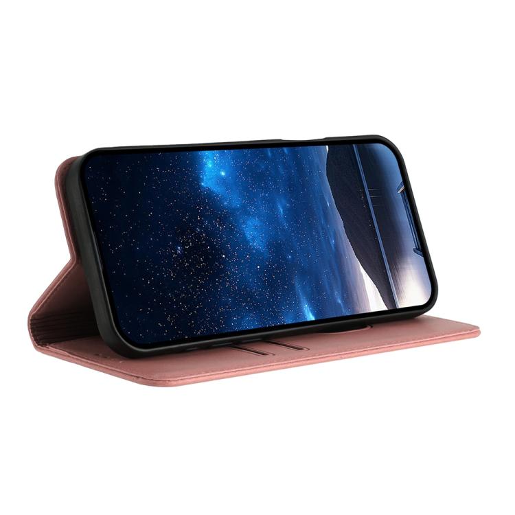 For OnePlus 15 Strong Magnetic Frosted Flip Leather Phone Case