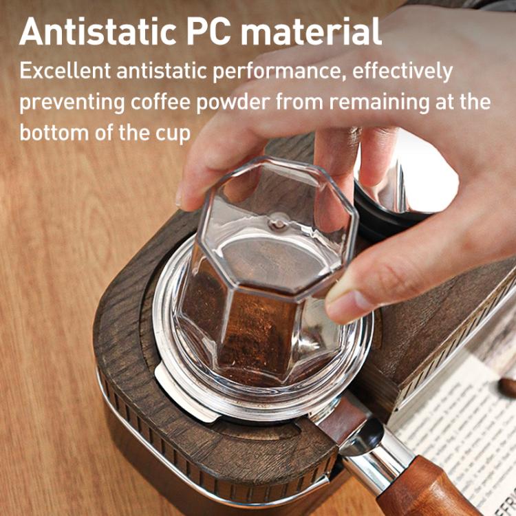 51mm Thickened PC Dosing Cup for Coffee Grinder - Transparent