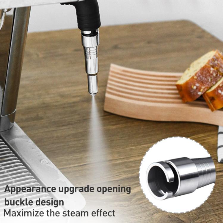 For Delonghi Coffee Machine A3 Snap-on Nozzle Stainless Steel Steam Wand Nozzle - Silver