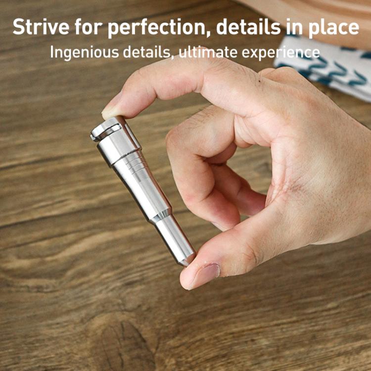 For Delonghi Coffee Machine A3 Snap-on Nozzle Stainless Steel Steam Wand Nozzle - Silver