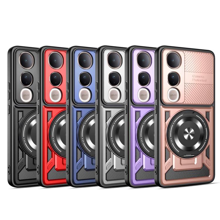 For vivo V50 Lite 5G Armor Rotating Holder MagSafe Phone Case