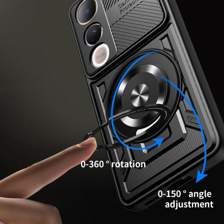 For vivo V50 Lite 5G Armor Rotating Holder MagSafe Phone Case